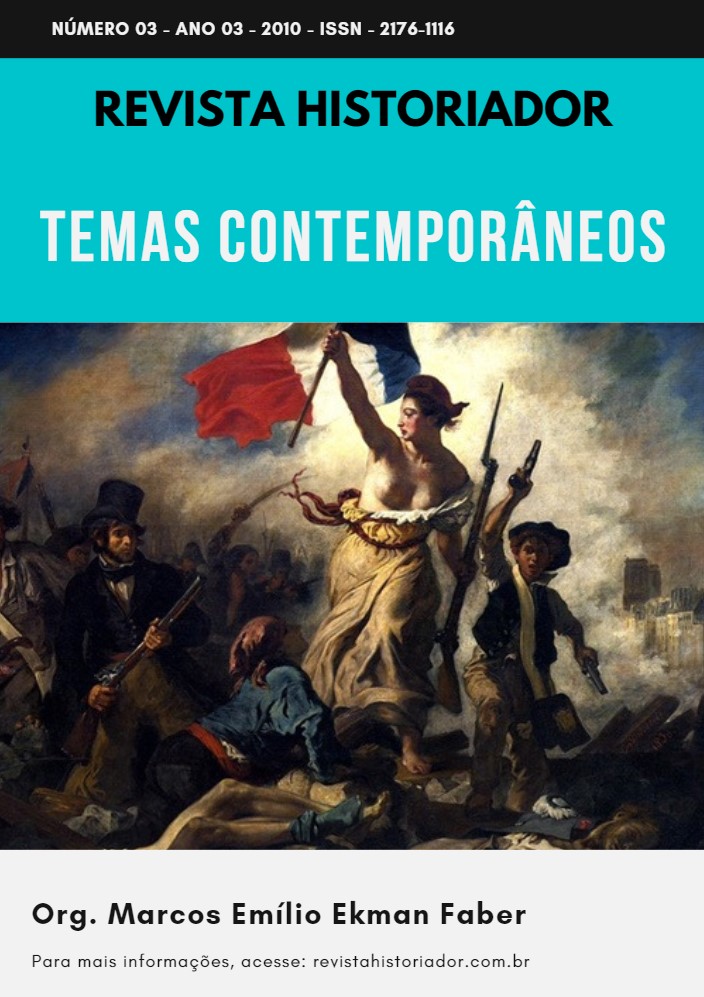 					View No. 3 (2010): TEMAS CONTEMPORÂNEOS
				